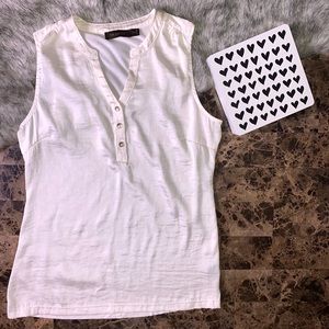 The Limited | Sleeveless Cream Top